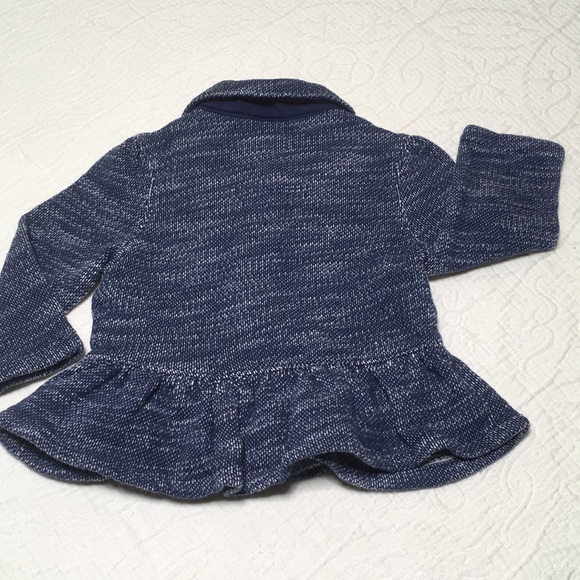 12-18m (4/$20) Knit Cotton Flouncy Hem Jacket by Gap - Picture 9 of 15